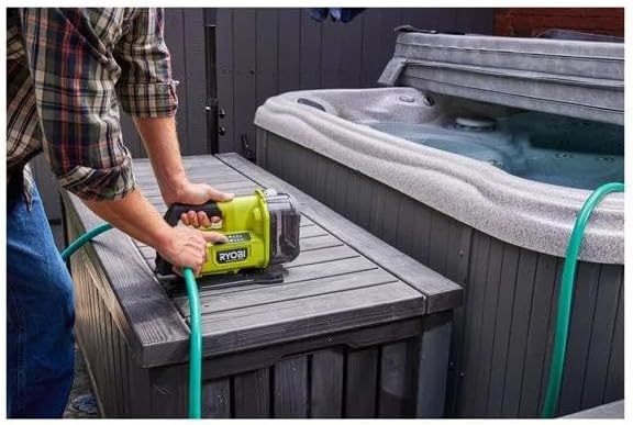 Ryobi Bürstenlose Oberflächenpumpe 18V RY18TPXA-0 Brushless versione ohne Akku und Ladegerät