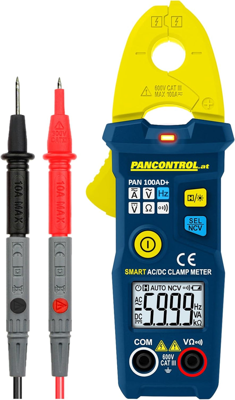 Pancontrol Digital-Stromzange 100A AC/DC