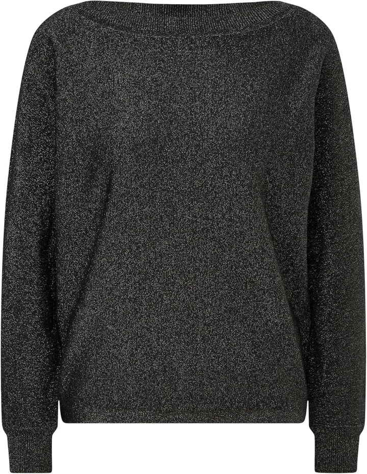 Comma Damen 2138554 Pullover 36 Schwarz, 36 Schwarz