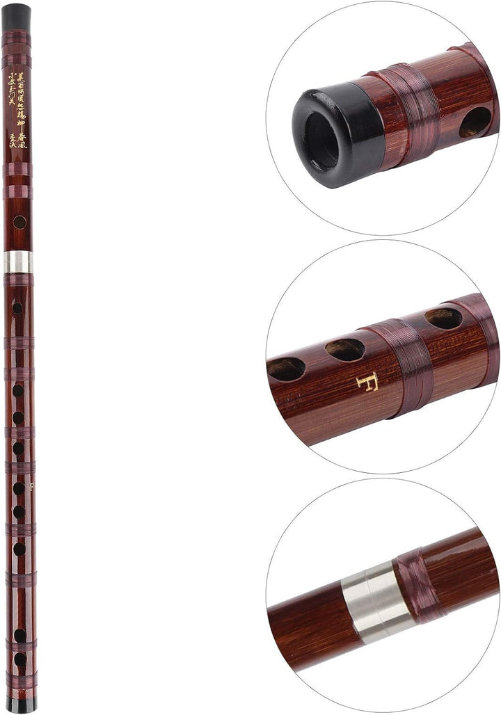 F Key Bambusflöte Bitter Bambusflöte Chinesische Flöte Dizi(Taste F.) F-Taste, F-Taste