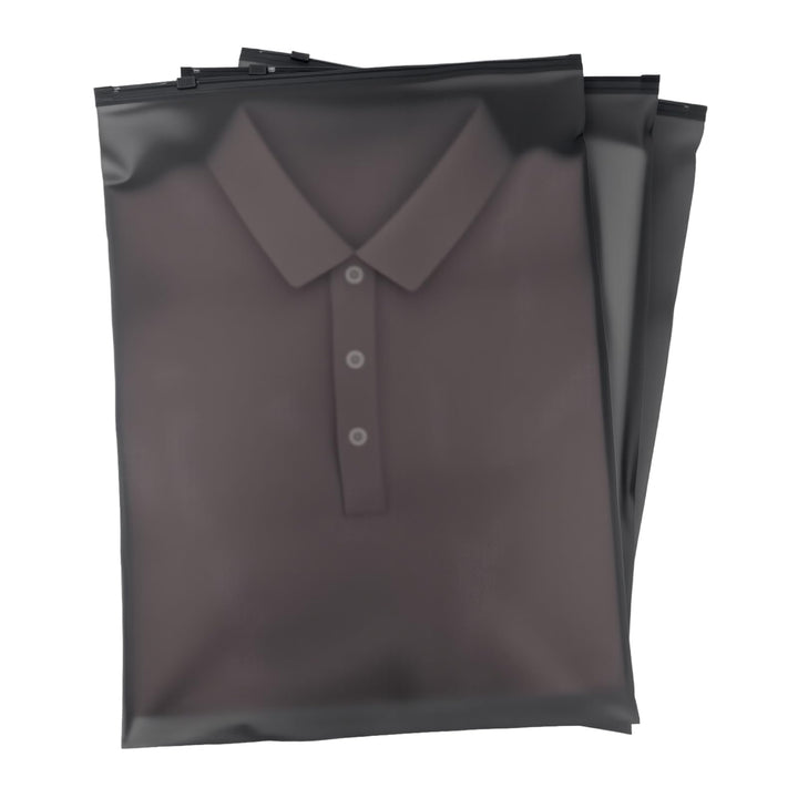 QlyYea Zip Beutel Kleidung, 50 Stück 30 * 40cm Zip Bbeutel Wasserdicht, Wiederverwendbar Zipper Beut