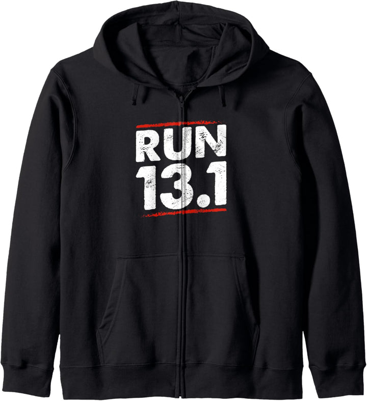 Laufen 13.1 Marathon Läufer Fitness Lauf Rennen 20k Laufen Kapuzenjacke