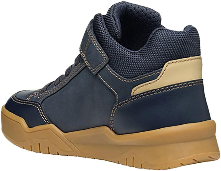 Geox Jungen J Perth Boy B Sneaker 33 EU Braun A, 33 EU Braun A