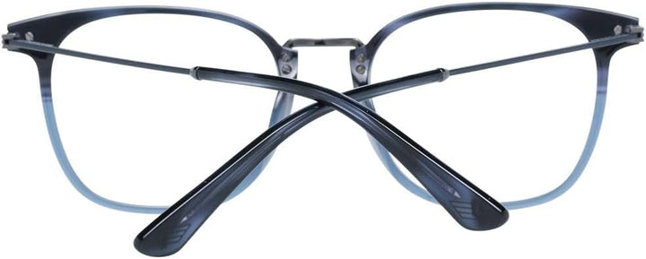 Police Unisex Vpl6865109qw Sunglasses, Shiny Striped Blue + Azure, 51