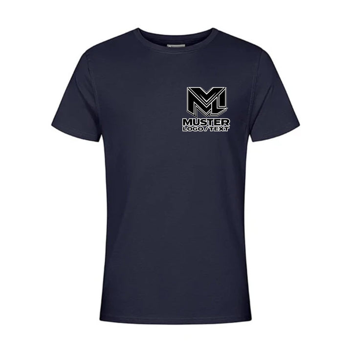 Herren Strapazierfähiges Workwear T-Shirt personalisierbar mit Logo oder Text | 60% Baumwolle 40% Po