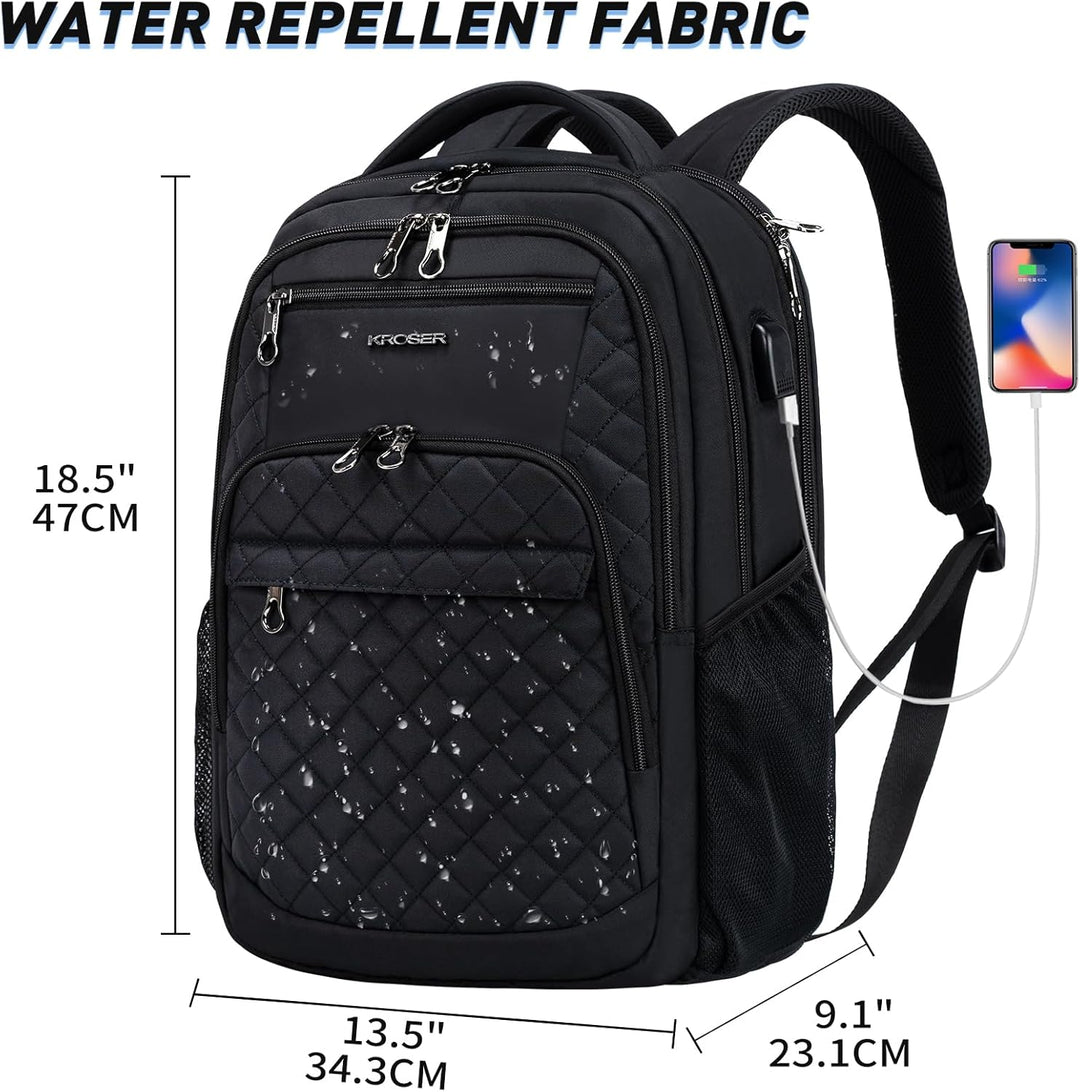 KROSER Laptop Rucksack 17,3&