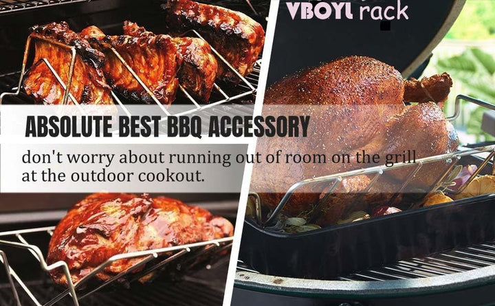 Kompatibel mit zahlreichen Grills – Ideal für grosse & extragrosse Big Green Egg-Modelle, 18" & grös