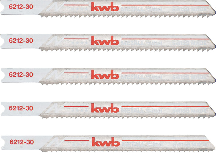 kwb Stichsägeblätter für Metall aus stabilem Bi-Metall, hochelastisch, mit Einnockenschaft (T-Schaft