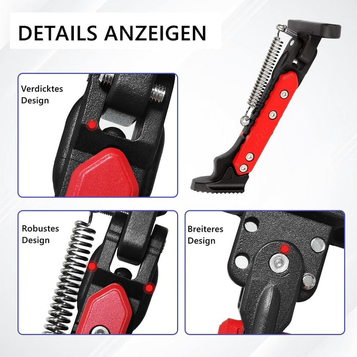Natcoo E Scooter Ständer, Ausführung 2.0, Höhenverstellbar 142mm-170mm, für Xiaomi M365, Pro, Pro 2,