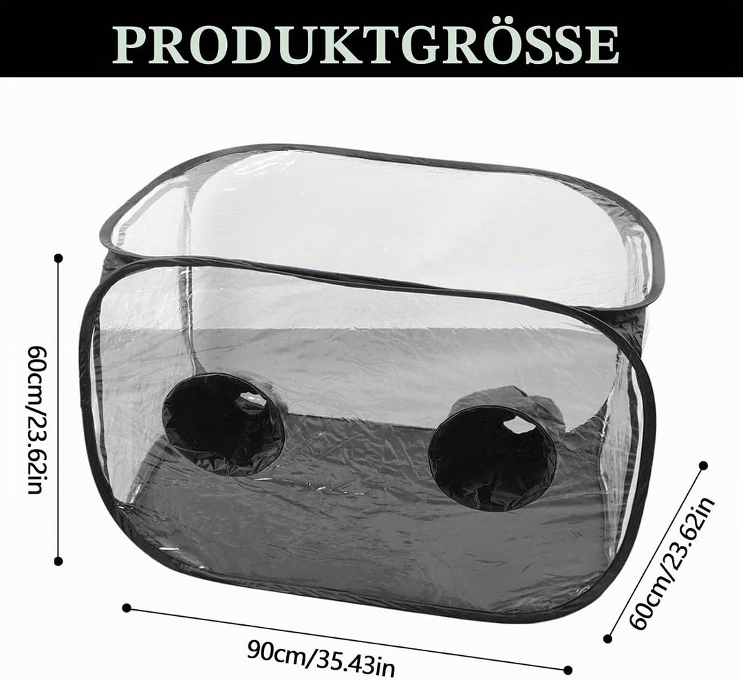 Pilzzuchtzelt, 60x60x90cm Growbox Gewächshaus Zuchtschrank Wasserdicht Pflanzzelt Growroom Pilzzucht