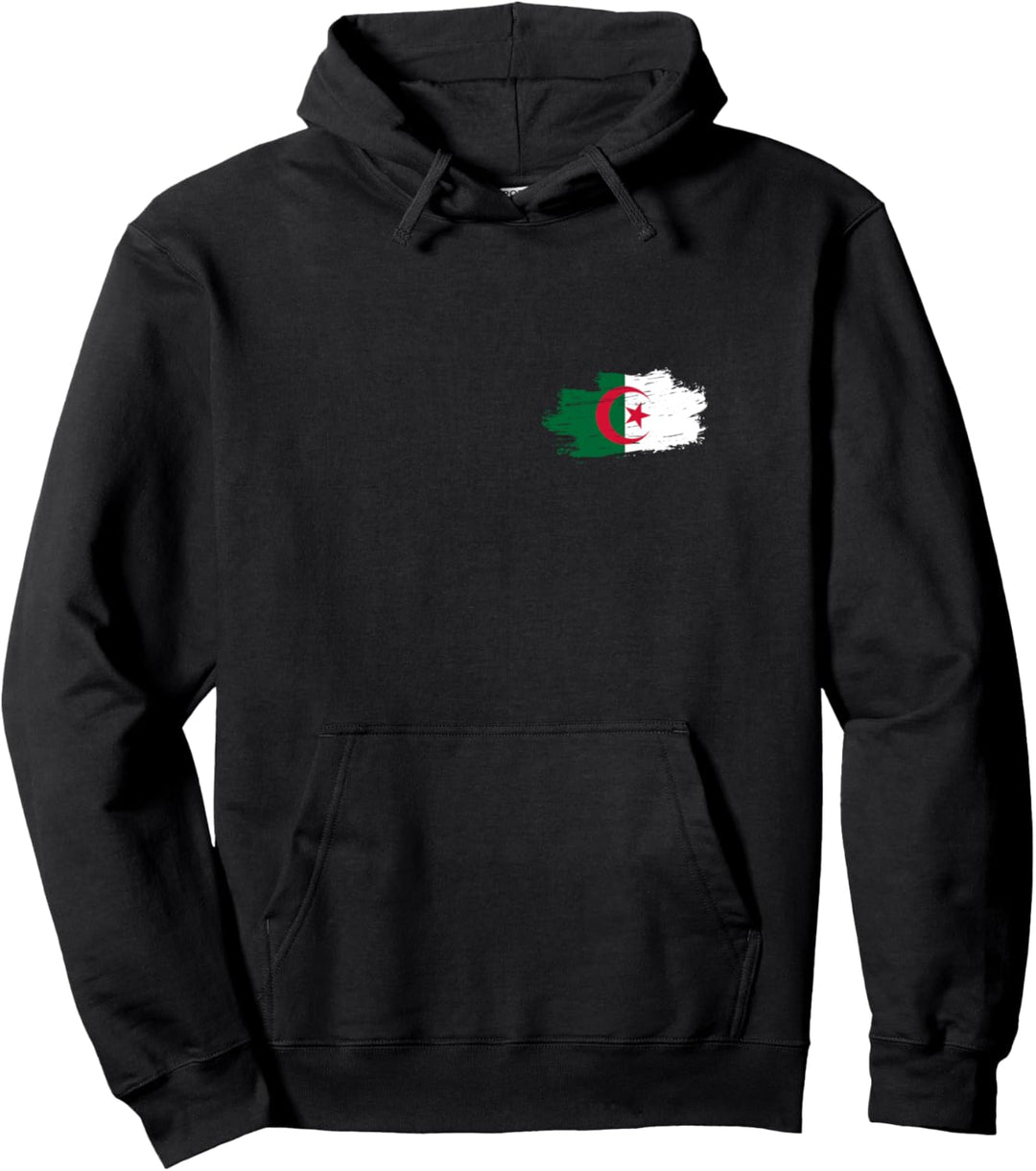 Flagge Algerien Pullover Hoodie