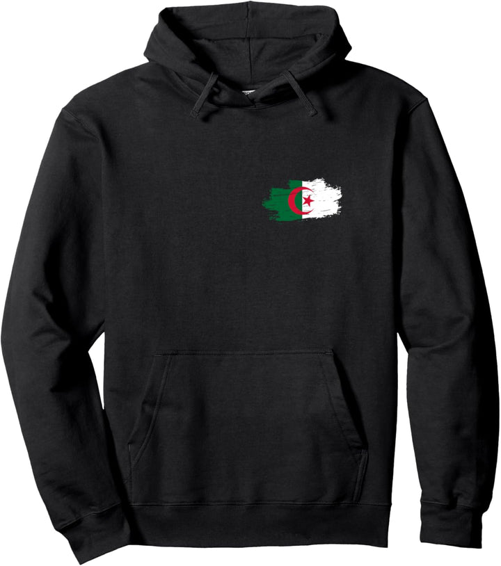 Flagge Algerien Pullover Hoodie