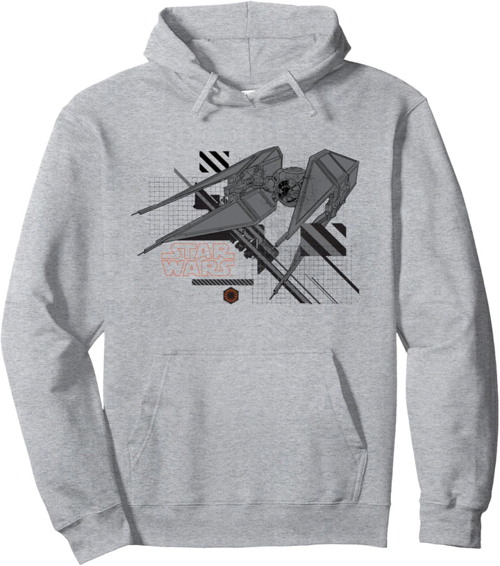 Star Wars The Rise of Skywalker Kylo Ren’s TIE Whisper Pullover Hoodie