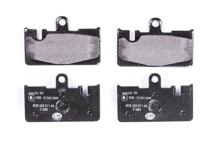 HELLA PAGID 8DB 355 011-661 Bremsbelagsatz - T1483 - Dicke/Stärke: 15mm - Bremssystem: Akebono - für