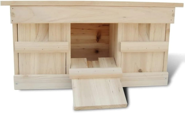 vidaXL 2X Holz Spatzenhaus Kolonienbrüter Spatzenvilla Nistkasten für Sperling, 2