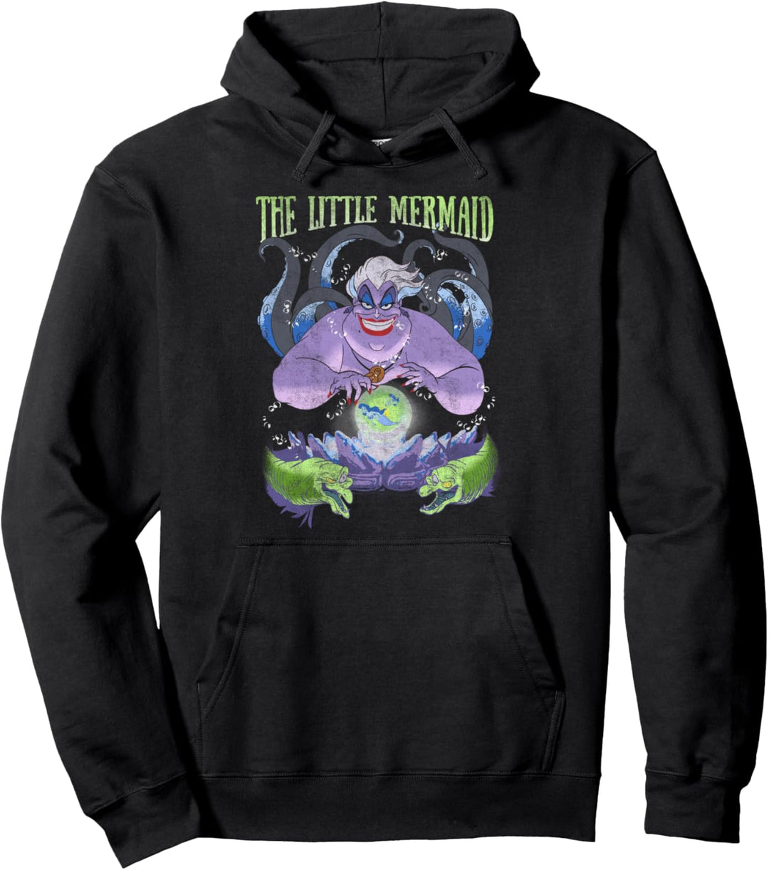 Disney The Little Mermaid Evil Ursula Crystal Ball Pullover Hoodie