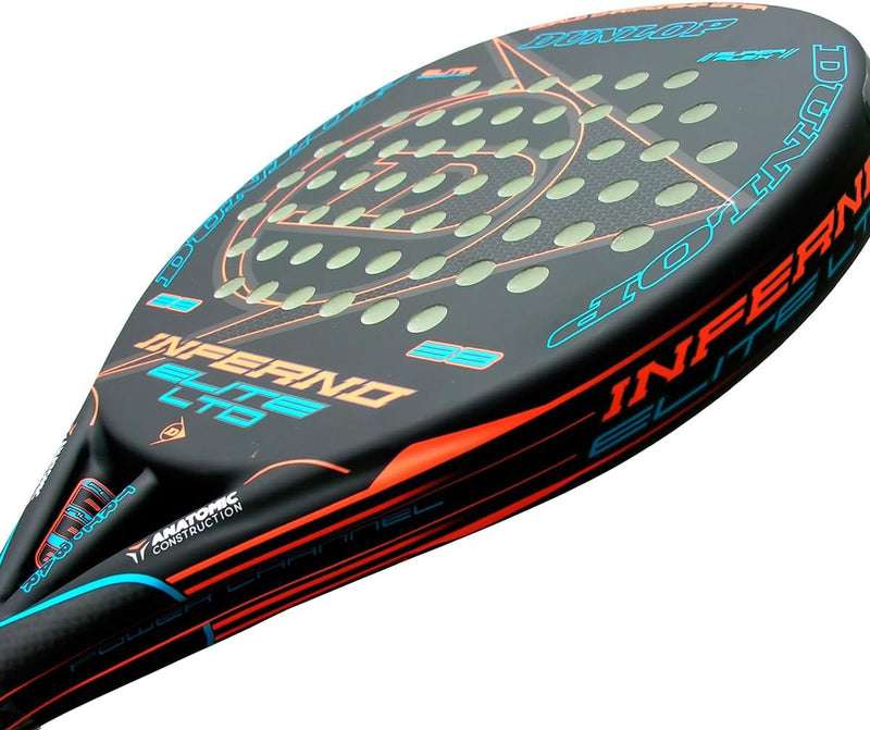 Dunlop Inferno Elite LTD Padelschläger Orange - Blue…