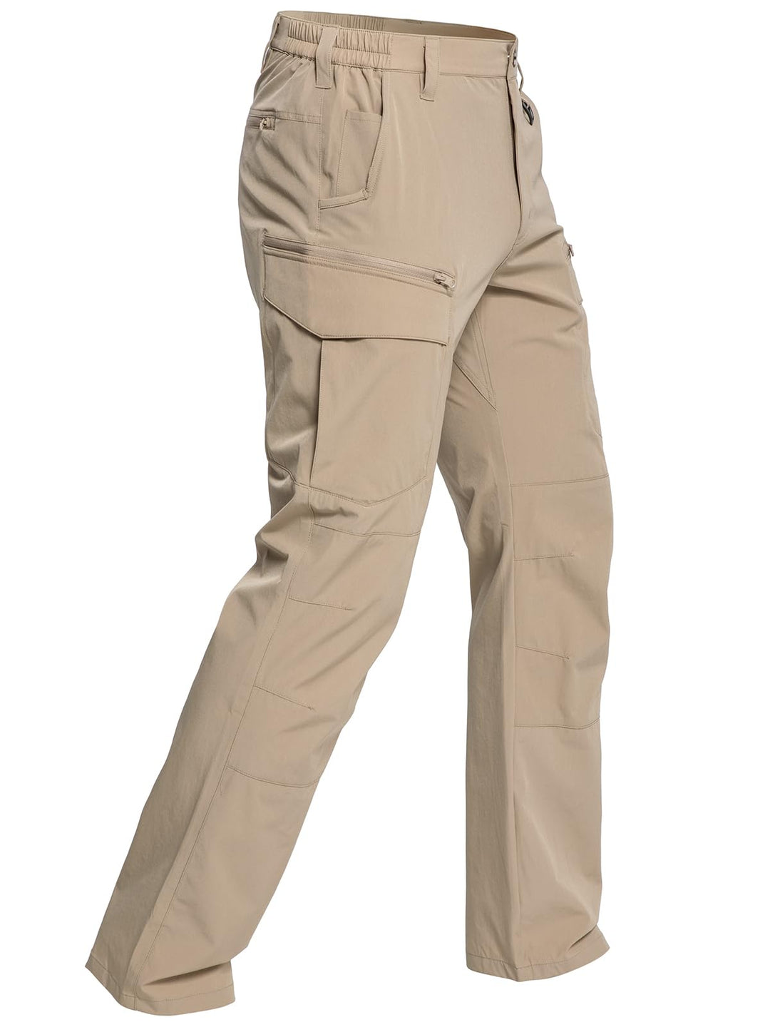 CARWORNIC Herren Schnelltrocknend Taktisch Hose Leicht Wanderhose Angelhose Stretch Cargohose 30W /