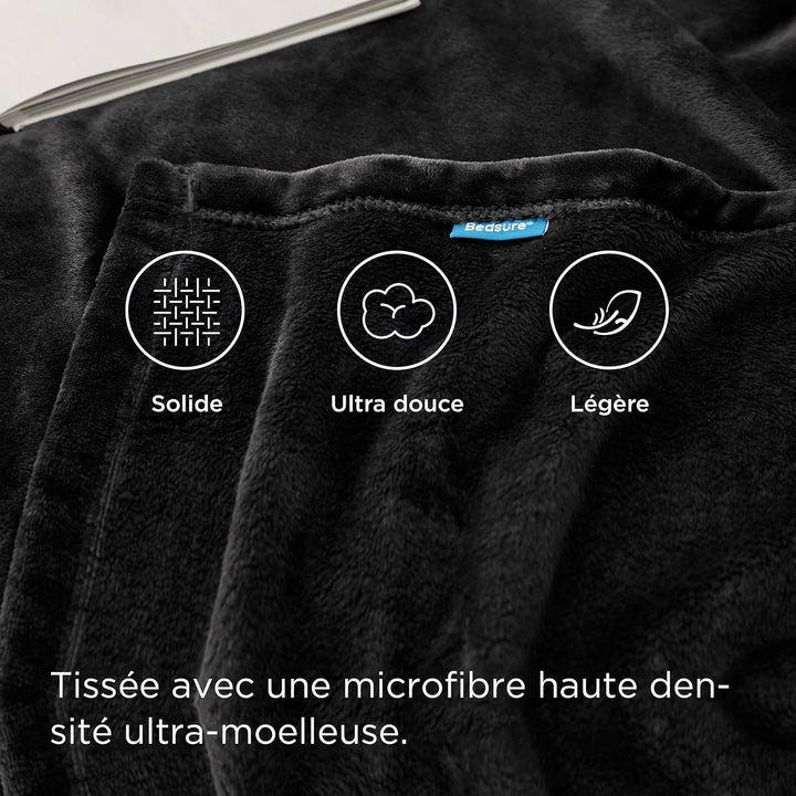 BEDSURE Kuscheldecke Flauschig Decke Fleecedecke - Wohndecke Warm Winter Weich, Sofadecke XXL, Decke