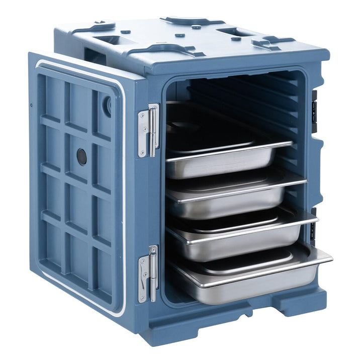 GastroHero Thermobox THBE90 | GN 1/1 Behälter | 90 Liter | Frontlader | isolierte Speisentransportbo