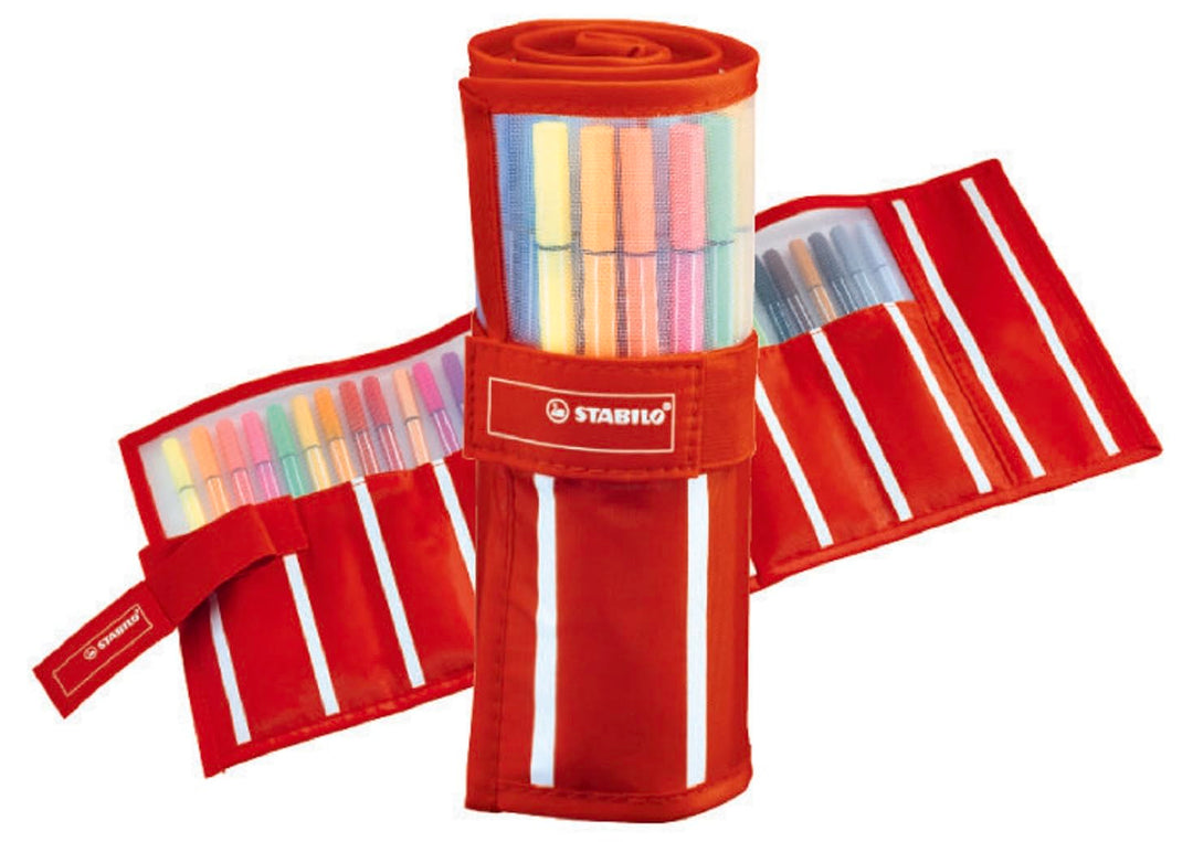 Premium-Filzstift - STABILO Pen 68 - 30er Rollerset - mit 30 verschiedenen Farben, 30er Rollerset