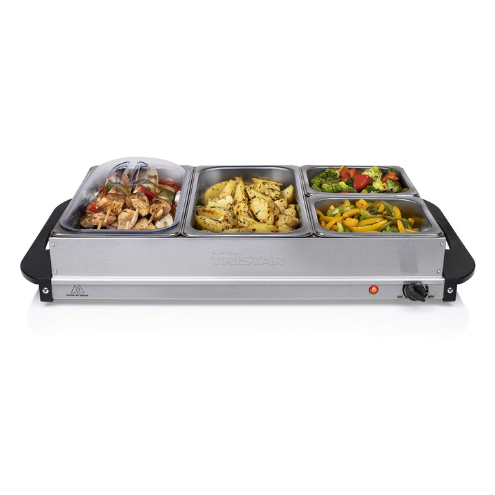 Tristar BP-6285 Buffet-Server, 300, Silber