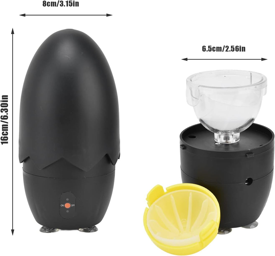 Elektrischer Egg Scrambler, Golden Egg Shaker Schneebesen Egg Spinner Egg Dotter Mixer Golden Egg Ma