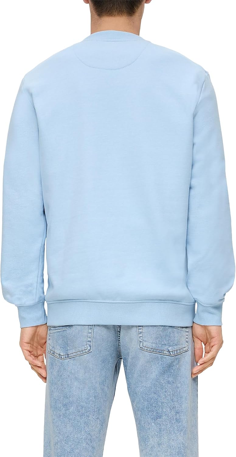 s.Oliver Herren Sweatshirt XXL Blau 5309, XXL Blau 5309