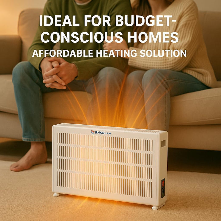 1000W Elektroheizung Standgerät, Electric Heating mit modernem Stil - Elektrisch heizung starke Wärm