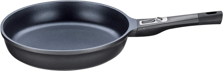 Küchenprofi MILANO Bratpfanne 28cm Aluminium | Pfanne Backofengeeignet | Abnehmbarer Griff | Alumini