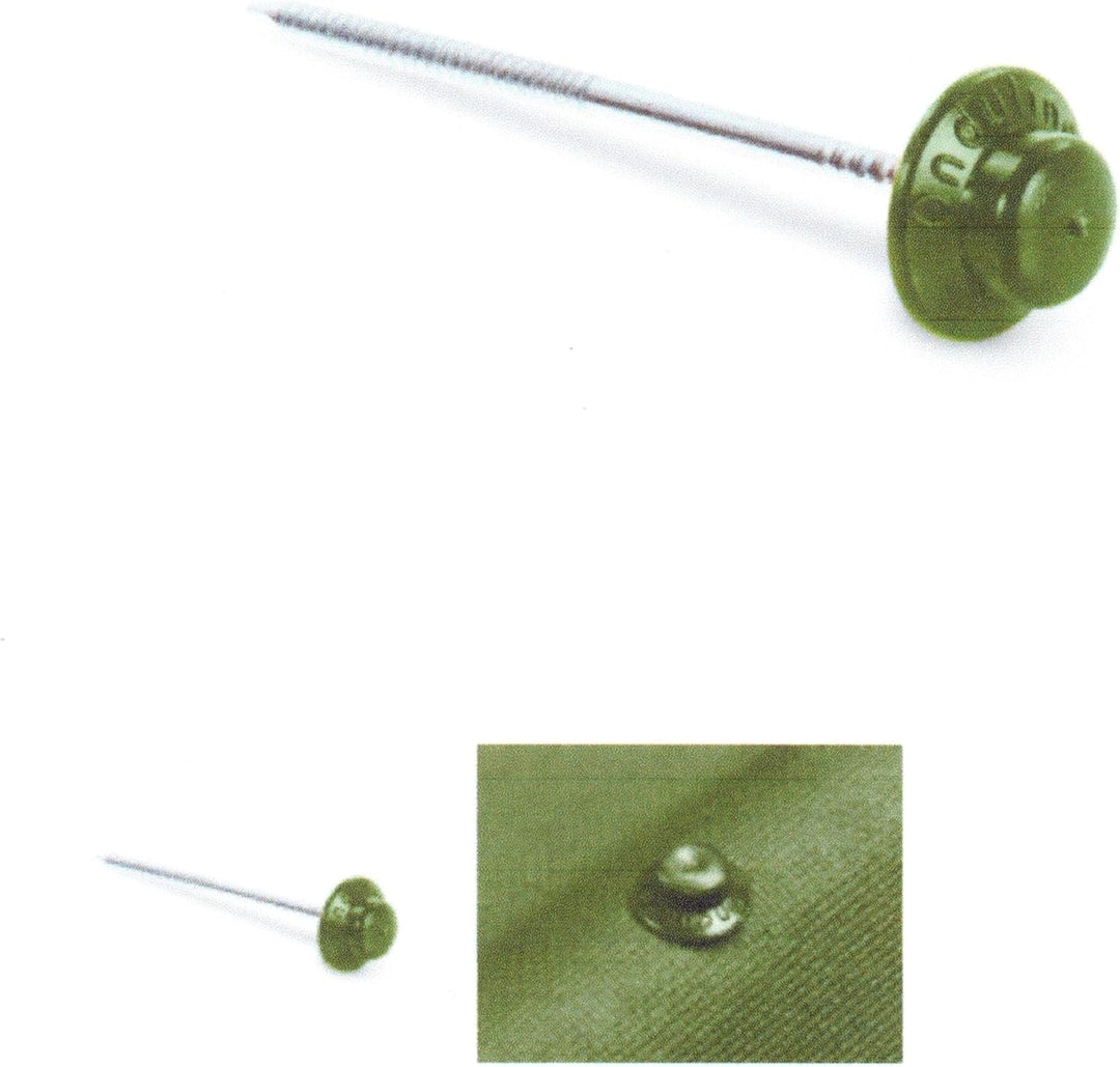 Nägel für Bitumenwellplatten - Onduline - Spezialnagel 2,8 x 65 mm - gerillter verzinkter Drahtnagel