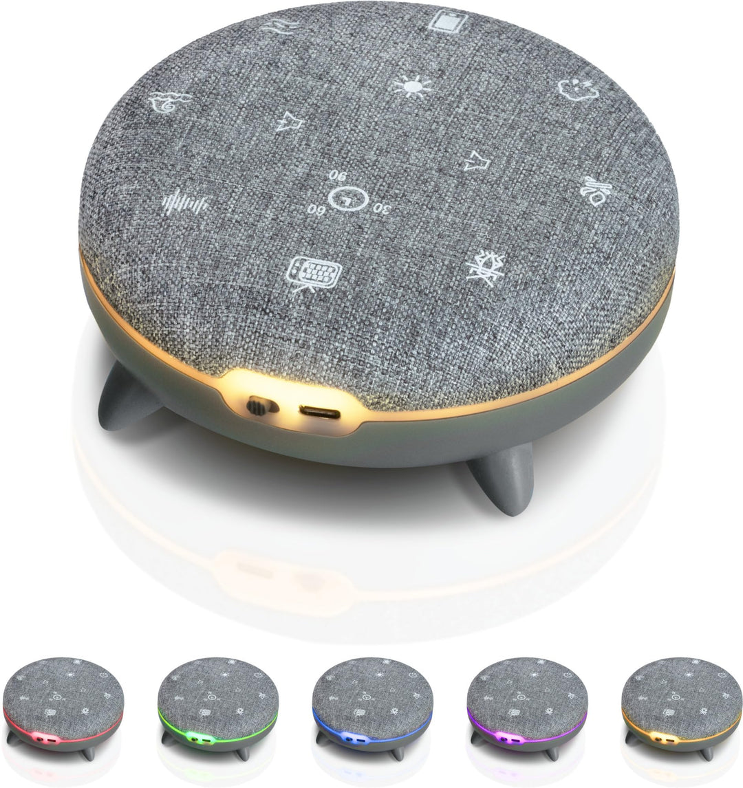 ZB-7 Zen Box Soundmaschine Bluetooth Lautsprecher mit Licht – White Noise Machine als Einschlafhilfe