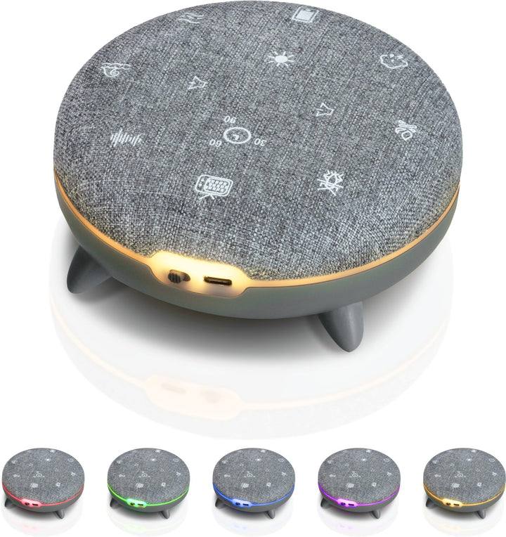 ZB-7 Zen Box Soundmaschine Bluetooth Lautsprecher mit Licht – White Noise Machine als Einschlafhilfe