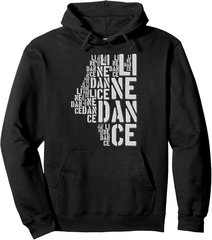 Geschenk für Line Dancer - Line Dance Pullover Hoodie