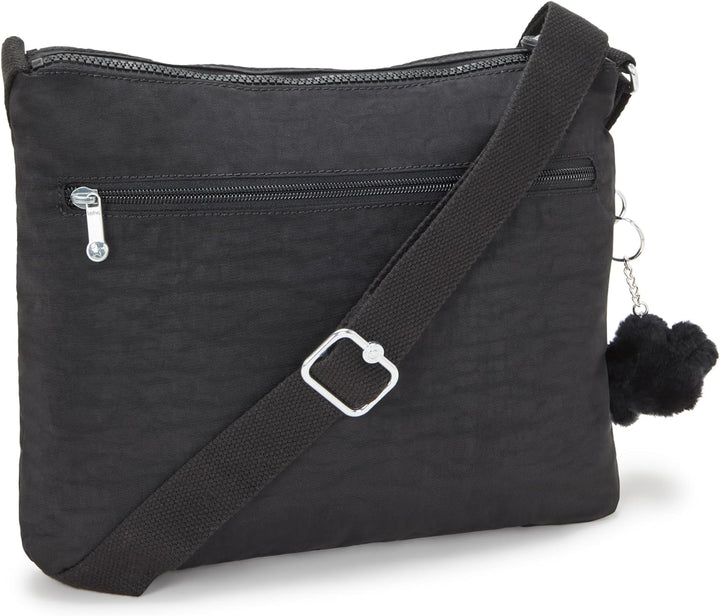 Kipling Damen Alvar Crossbody, Black Noir, Black Noir