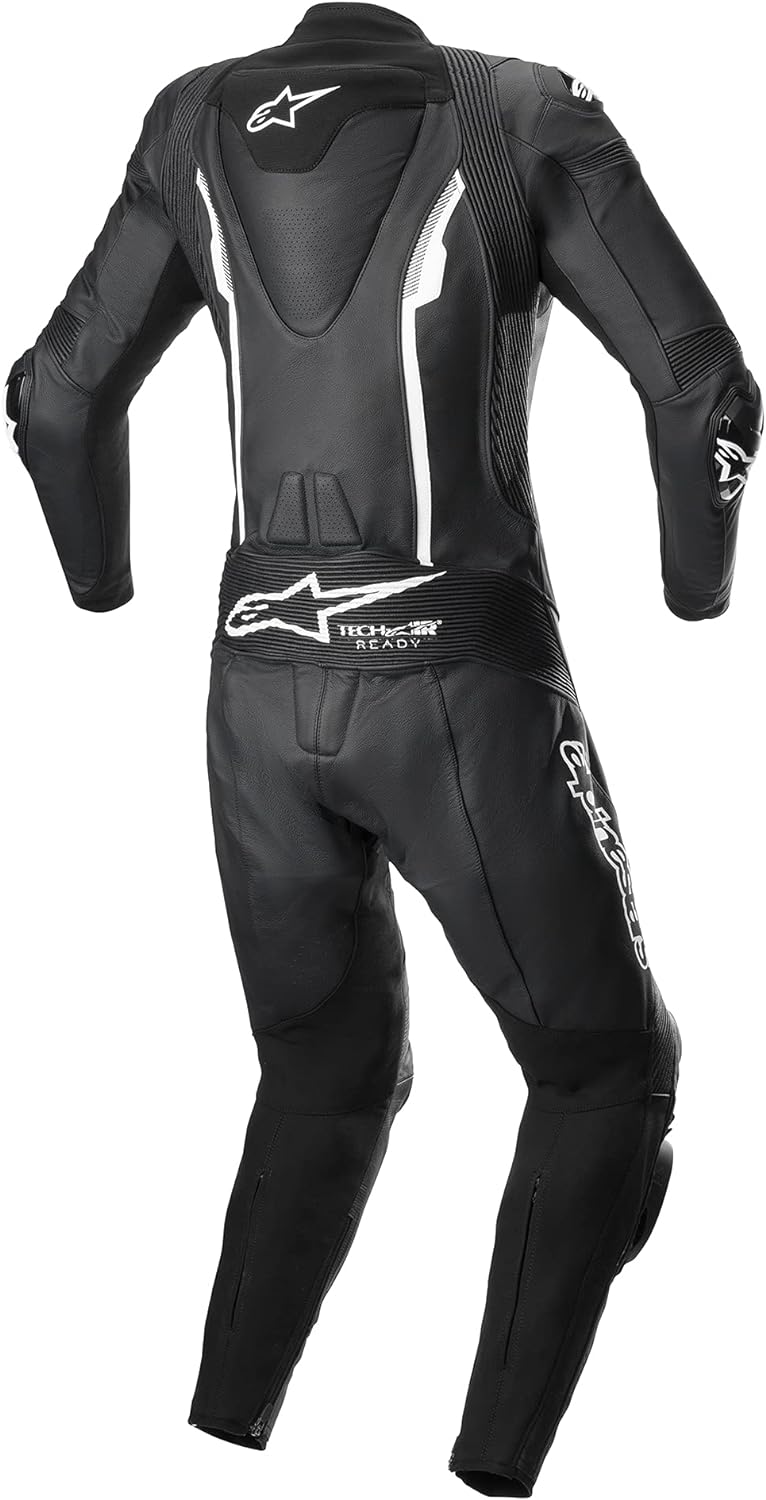 Alpinestars Stella Missile V2 1-Teiler Motorrad Damen Lederkombi (Black/White,48)