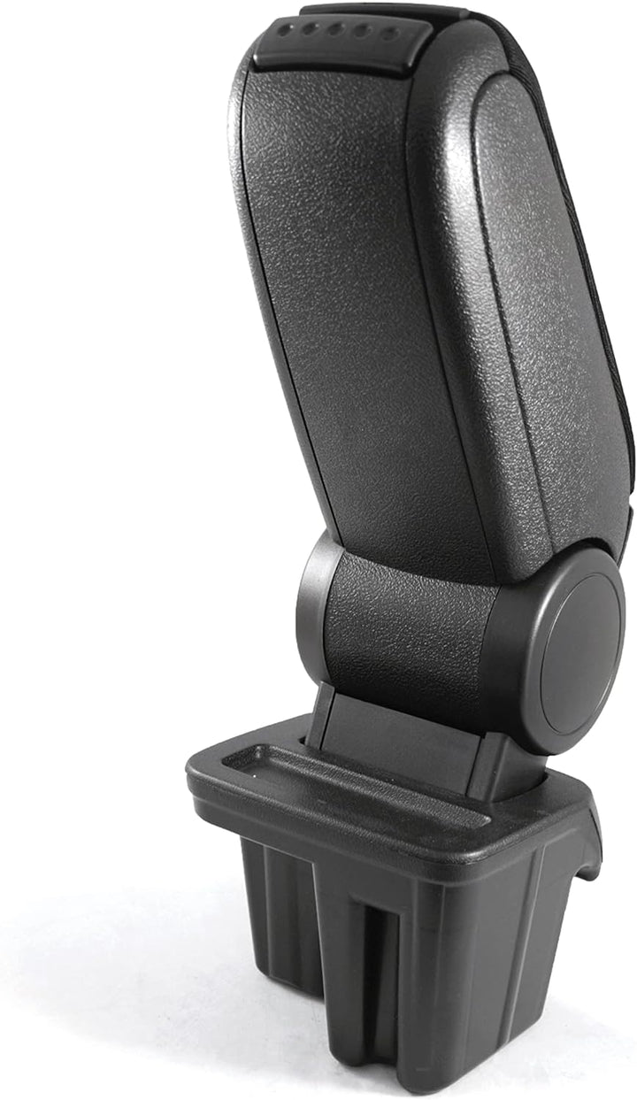 Armlehne Mittelarmlehne Konsole Mittelkonsole Aufbewahrungsbox Schwarz Leder Für Focus 3 III 2015