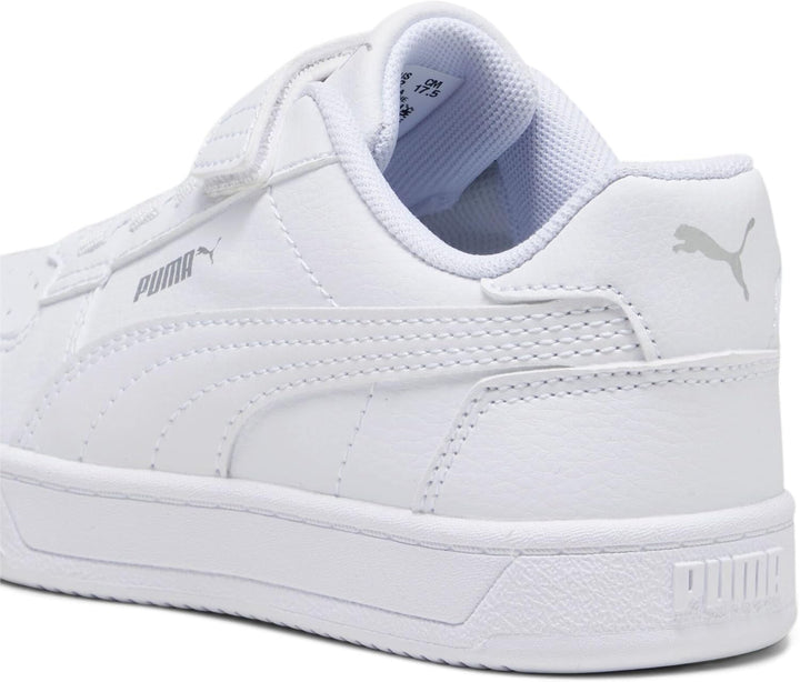 PUMA Unisex Kinder Caven 2.0 Ac+ Ps Sneaker, 28 EU White Silver Black