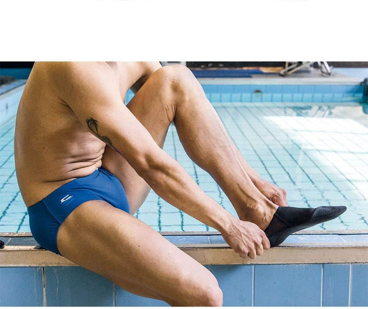 SEAC Herren Skin Badehose für Schwimmtraining, Schnell trocknend XL Blau, XL Blau