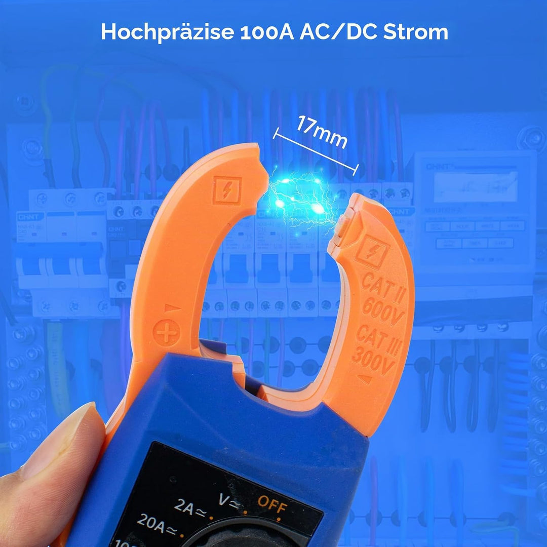 OWON CM2100B Mini Bluetooth Zangenmessgerät 20000 Zählungen Handheld True RMS 600 V 100 A AC/DC Stro