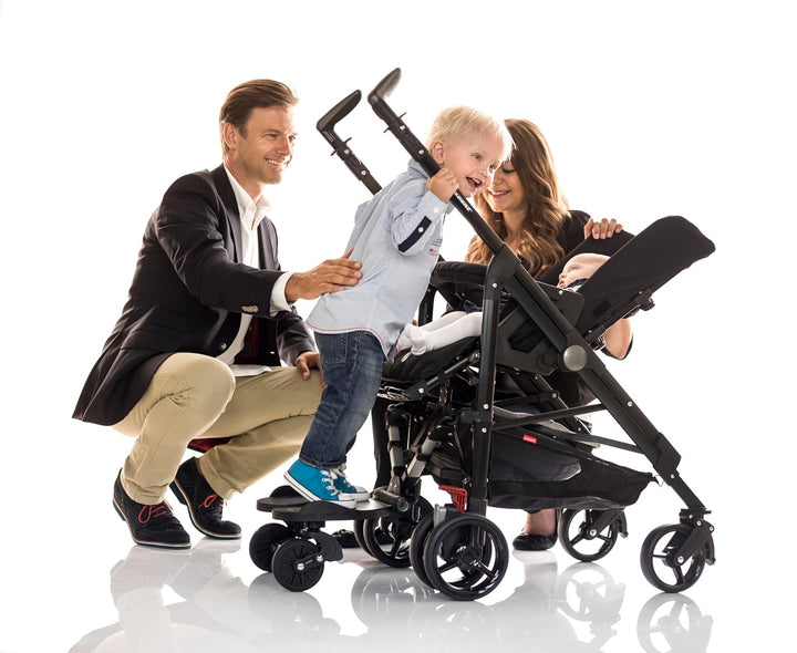 Bumprider 12-01-015 Mitfahrbrett für Kinderwagen, schwarz