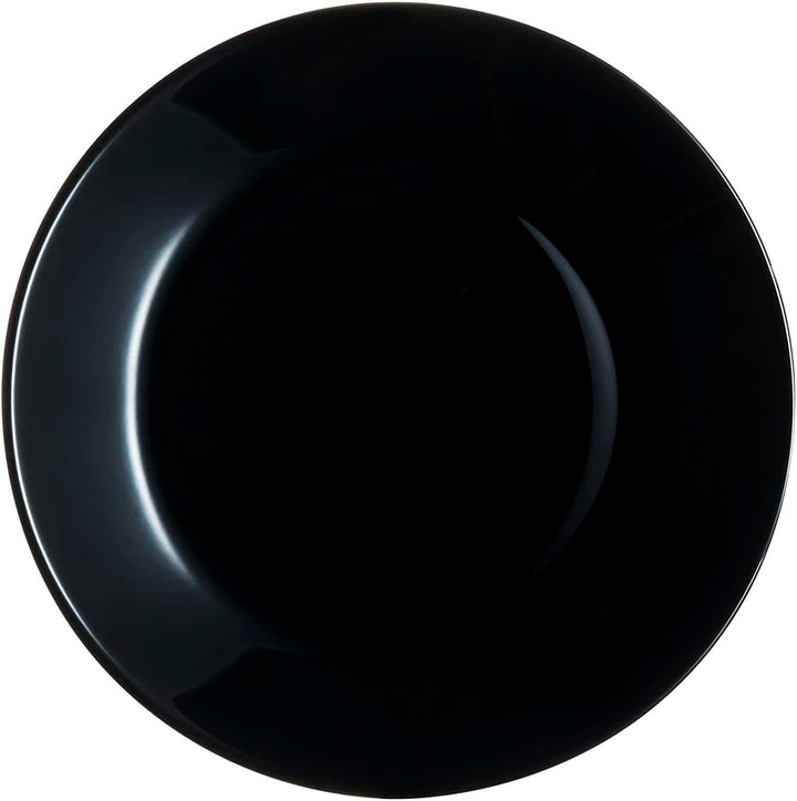 Luminarc Arcopal Zelie Black Glasgeschirr-Set, 12-teilig, 4-Sitzer, schwarz