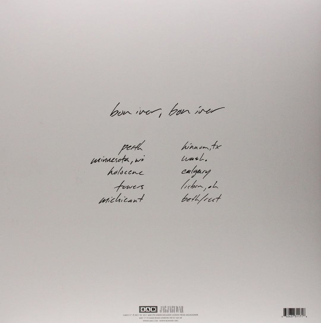 Bon Iver [Vinyl LP], Vinyl