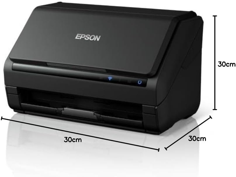 Epson WorkForce ES-500WII Scanner, Dokumentenscanner (scannt ohne PC, bis DIN A4, beidseitiger Scan