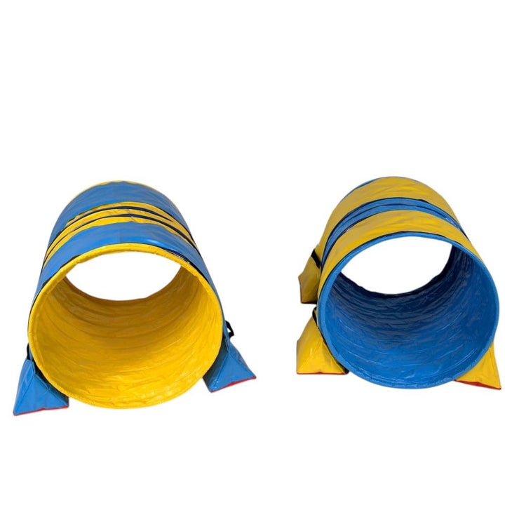 Callieway Hoopers Agility Tunnel Set “Profi”– Orig Tunnelset für JAD (2 STK.) für Hoopers & JAD Hund