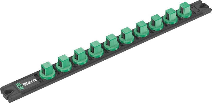 Wera 05005460001 Nuss-Magnetleiste C 4 Zyklop Steckschlüsseleinsatz-Satz, 1/2"-Antrieb, 9-teilig C 4