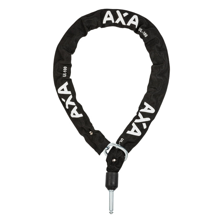 AXA ULC 100 Einsteckkette für Rahmenschlösser, Länge 100 cm, 5,5 mm gehärtete Stahlkettenglieder Gen