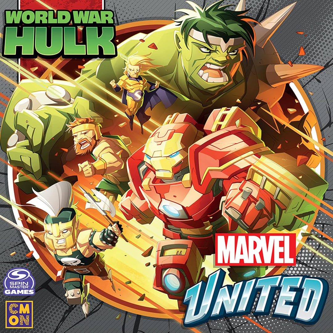 Marvel United: World War Hulk Expansion – Tabletop Miniatures Strategiespiel, kooperatives Superheld
