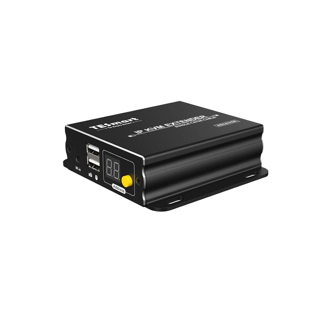 TESmart Stable HDMI KVM Extender Multipoint to Multipoint 1080P 60Hz über ein Cat5e/6 Kabel bis zu 1