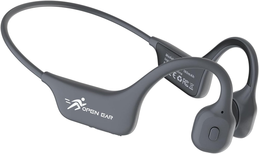 ANSTEN Knochenschall Kopfhörer Bluetooth 5.3, Open Ear Bone Conduction Headphones Kabellos mit Lange